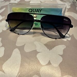 Quay Australia Gradient Black Sunglasses
